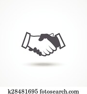 handshake, ikona