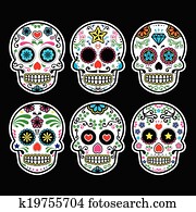 Mexican sugar skull Mexican sugar skull