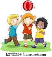 Playing Ball Playing Ball