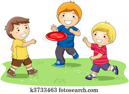 Playing Frisbee Playing Frisbee