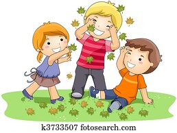 Playing with Leaves Playing with Leaves