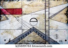 Real Contemporary Painting on Canvas