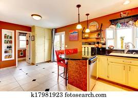 Modernes, badezimmer, mit, fliese boden, rustikal, kabinette, und