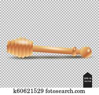 wood honey dipper wood honey dipper