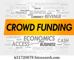 multitud, provisión de recursos financieros