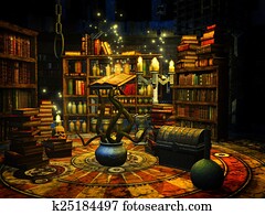 Wizard's study Wizard's study