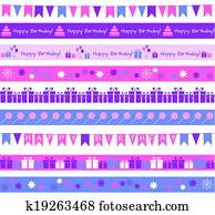 Birthday borders Birthday borders