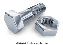 Bolt and nut Bolt and nut