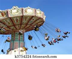 Chairoplane carousel Chairoplane carousel