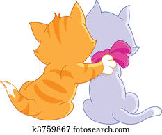 Kittens love Kittens love