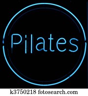 Pilates Neon Sign Pilates Neon Sign