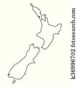 地図 の ニュージーランド フォト 1000 地図 の ニュージーランド 画像 Fotosearch