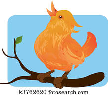 Friends sitting on bird Clipart | u11611300 | Fotosearch