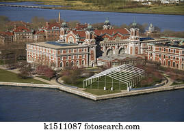 Ellis Island.