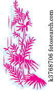 Floral palma Floral palma