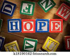 Hope concept Hope concept