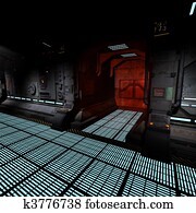 background image of a dark corridor onboard a spaceship. background image of a dark corridor onboard a spaceship.