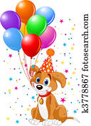geburstag, hundebaby geburstag, hundebaby