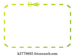 Green coupon or voucher Green coupon or voucher
