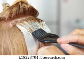 Hair salon. Coloring. Hair salon. Coloring.