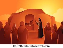 Jesus raises Lazarus from the dead Jesus raises Lazarus from the dead