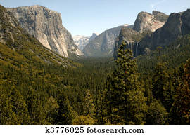Majestic View Of Yosemite