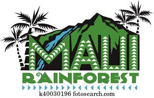 Maui Rainforest Retro Maui Rainforest Retro