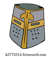 Medieval helmet. Medieval helmet.