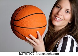 Basketball Referee Girl Basketball Referee Girl