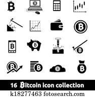 bitcoin, iconos