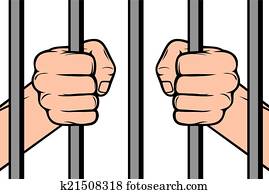 hands holding prison bars hands holding prison bars