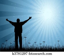 It's my life, vector illustration