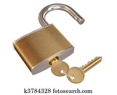 Lock with keys Lock with keys