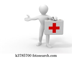 Men with medical case