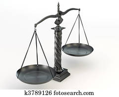 Symbol of justice. Scale Symbol of justice. Scale