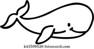 לויתן, ציור היתולי, מיתאר