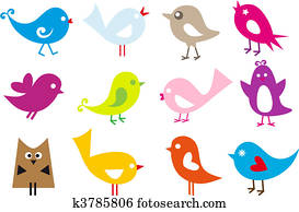 נחמד, צפרים