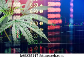 geschaefts, marihuana, blätter, cannabis, stock market, großmarkt