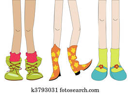 Legs and shoes Legs and shoes