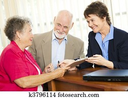 Senior Financial Advice - Sign Here