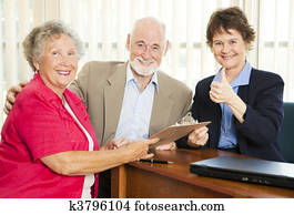 Senior Financial Advice - Thumbsup