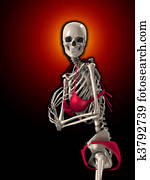 Skeleton In A Bikini Skeleton In A Bikini