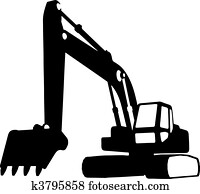 כלי רכב של בניה, (vector)