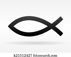 נוצרי, fish, סמל