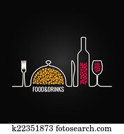 food and drink menu background food and drink menu background
