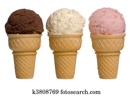 גלידה, טעמים