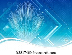 estrutura, blueprint