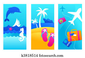 Summer vacation backgrounds