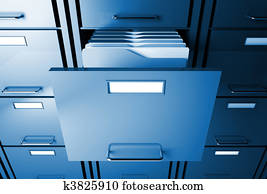 Büroordner Stock Illustration | k7115505 | Fotosearch