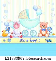 Baby shower card Baby shower card
